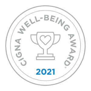 2021 Cigna Well-Being Award Logo