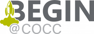 BEGIN@COCC Logo